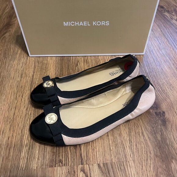 Michael Kors bow flats slip on shoes women’s 6 - Picture 2 of 7